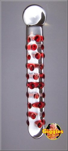 Pyrex Glass Love Bump Wand Dildo