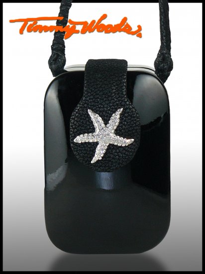 Sea Star Rhinestones Purse Bag Timmy Woods Signed