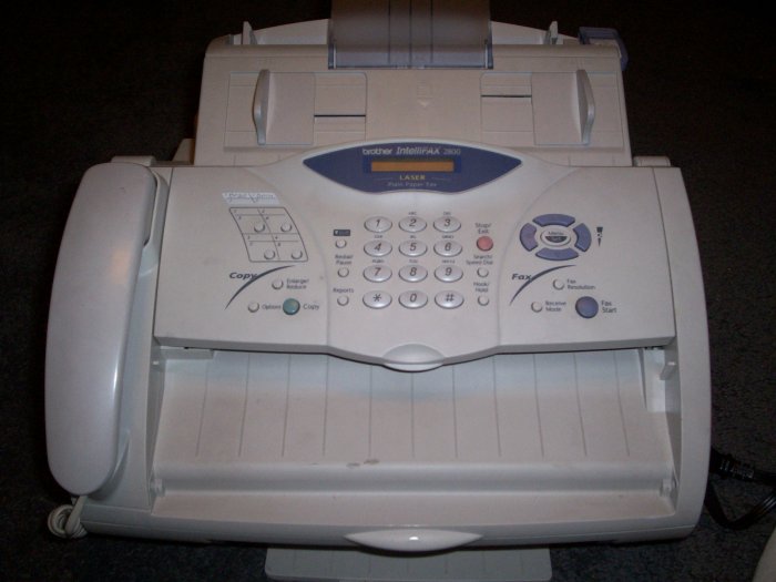 Brother Intellifax 2800 Plain Paper Laser Fax