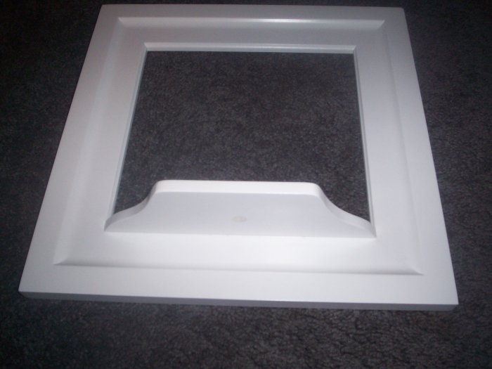 White Shelf Frame