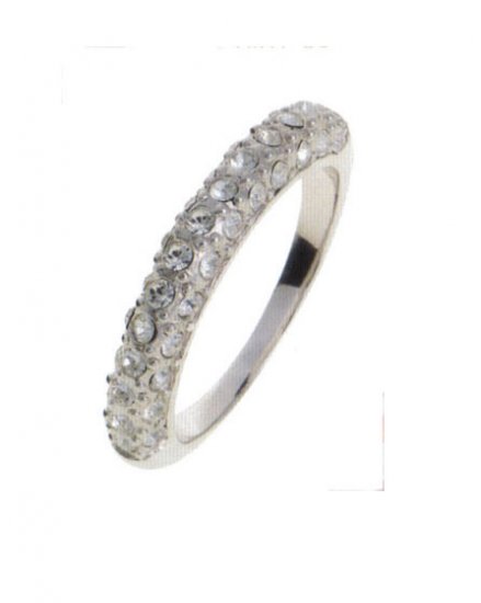 Lady Swarovski Crystals Ring Jewelry Jewellery NEW - RING DIVA SCHMAL