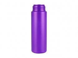(36 ct) 6 oz. Purple Cylinder Round Plastic Bottle w/ Purple Foamer & Purple Hood (3 pc. set)