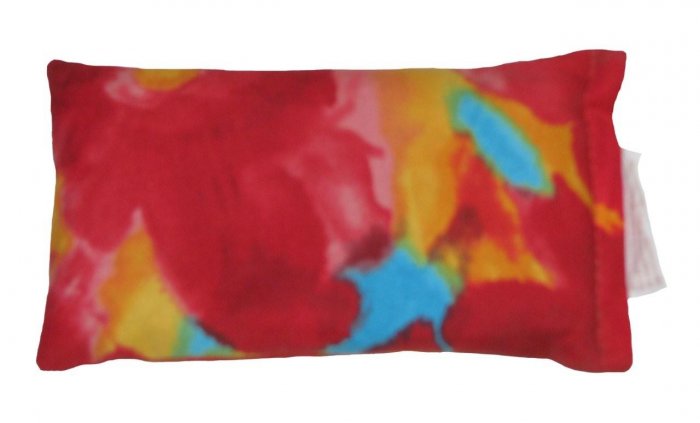 Red tie dye pattern
