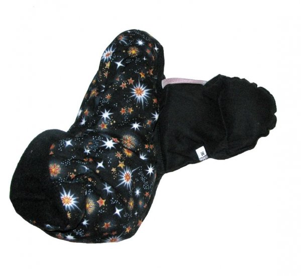 Aromatherapy SLIPPERS - BLACK color size M