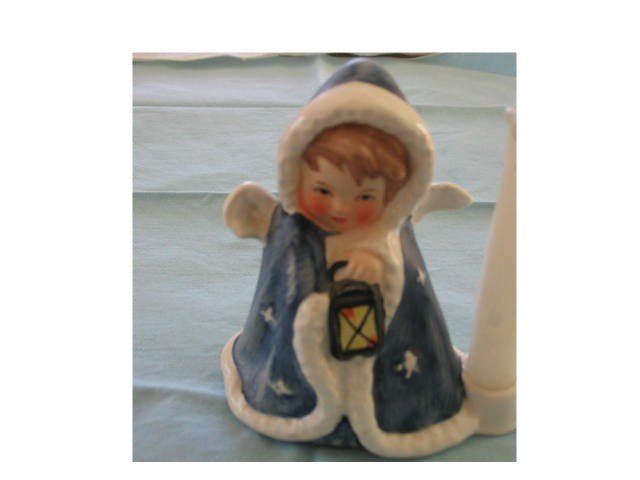 Goebel Angel with Lantern Candleholder