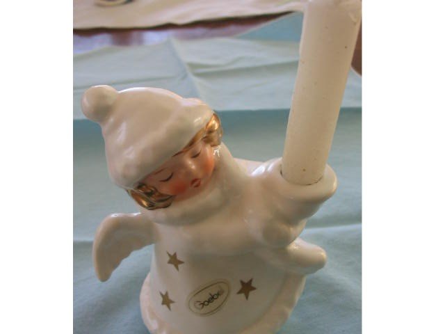 Goebel Angel Figurine with Candleholder