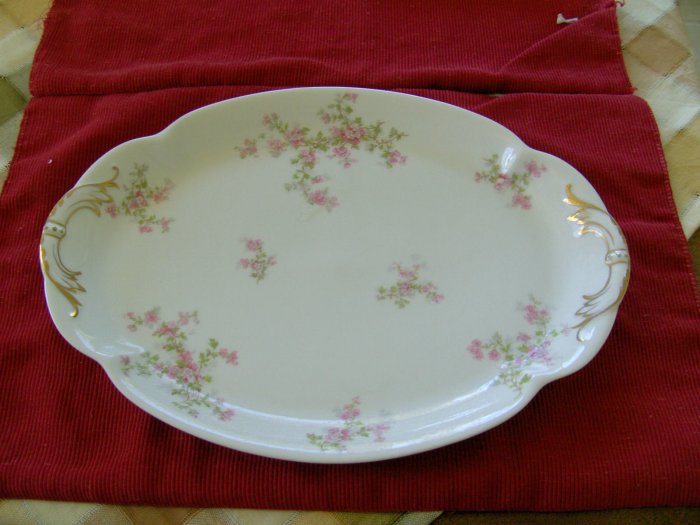 Haviland Platter with Gold Gilt Limoges France
