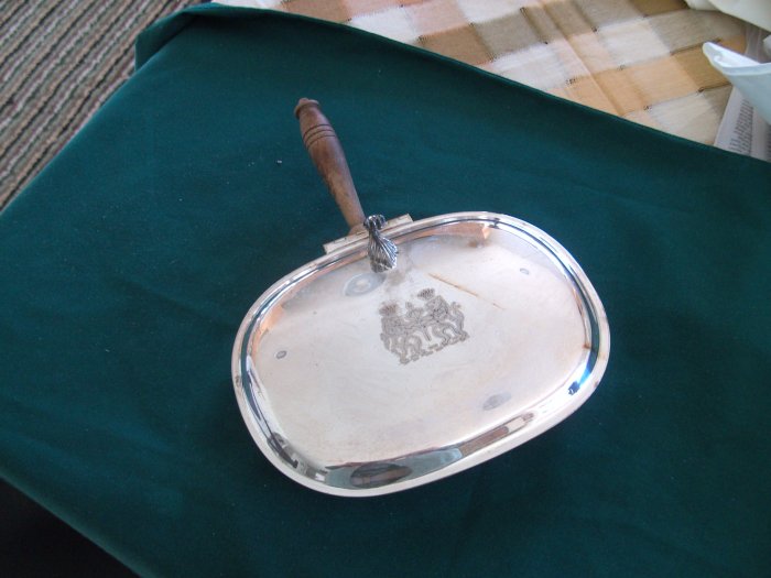 Academy Silver on Copper Silent Butler/Crumber