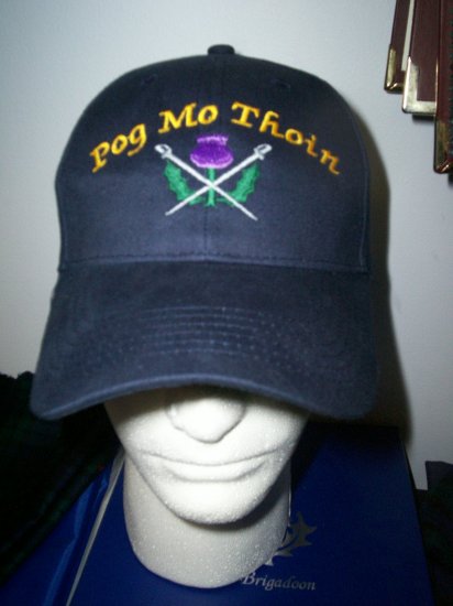 Scottish embroidered baseball cap