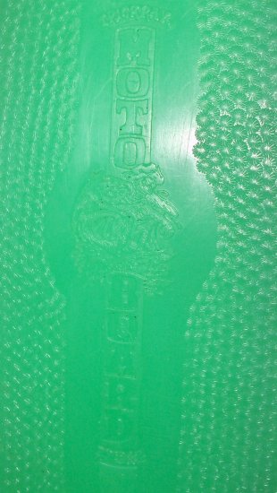 Mid 1970's D&L Motoboard Trickray Neon Green Plastic Skateboard