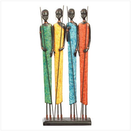 African Village Women figurine
