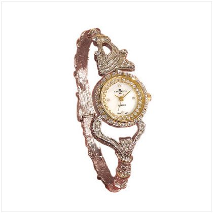 Two Tone Bangle Watch