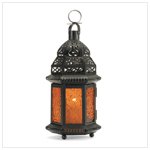 Lantern with Yellow Glass