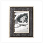 Faux Alligator Skin Frame