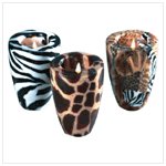 Safari Pattern Vase Candles