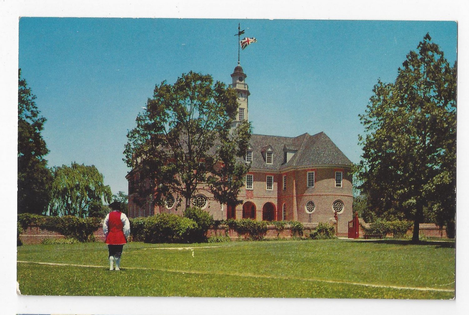 VA Williamsburg Colonial Capitol Vintage Postcard VA Williamsburg Colonial Capitol Vintage Postcard
