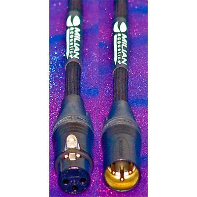 Milian Acoustics 50 Ft. 3 Pin XLR OFC Balanced Live Mixing Console Interconnect Cable