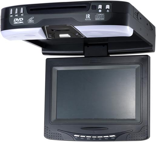 9.2 inch roof mounted car monitor with DVD