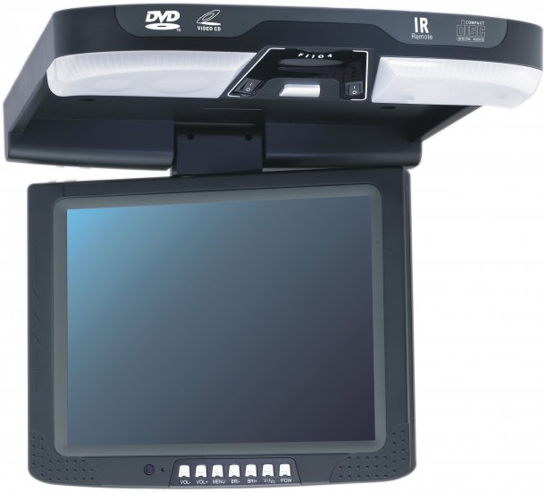 10.4 inch roof mounted car monitor with TV