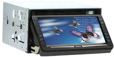 Two Din touch screen monitor with car DVD