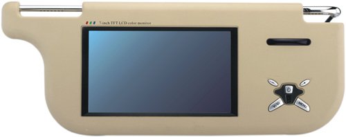 7 inch sun visor TFT-LCD monitor