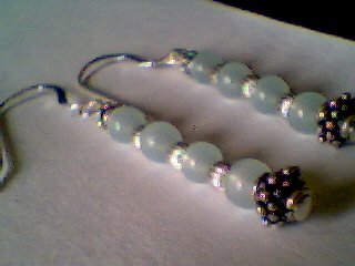 Genuine Amazonite and Sterling Silver Earrings
