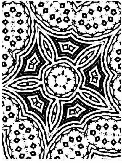 Collection of KALEIDOSCOPES Printable Images 50 Pages