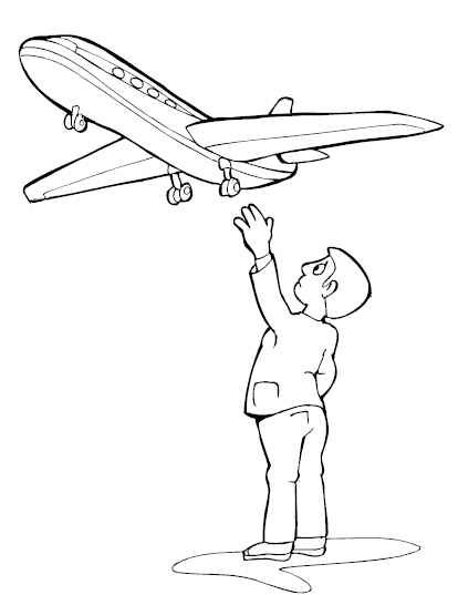 Collection of DAY AT AIRPORPT Printable Images 66 Pages