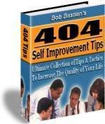 404 Self Improvement Tips Love, Success, Health, Money