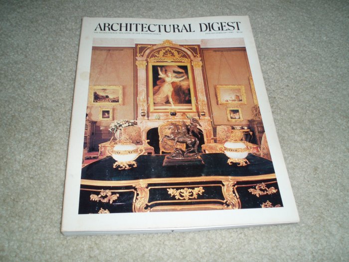 Architectural Digest Magazine, January/February 1980