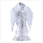 ANGEL PRAYS ON SPARKLING SNOW COLORFUL