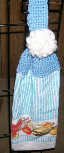 Blue Vegetable Towel