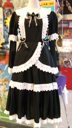 Lotita cosplay maid costume
