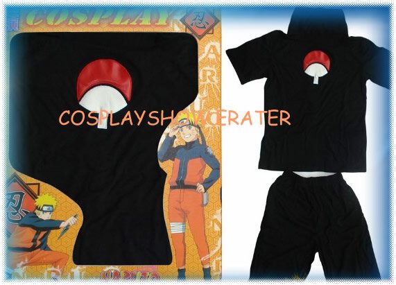 cosplay,uzumaki naruto 2 costume (Black )