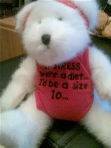 BOYD BEAR IN GYM SET OUTFIT BRAND NEW WITH TAGS WORLDWIDE SHIPPING