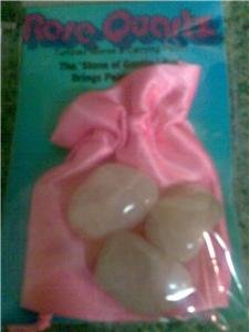 THREE ROSE QUARTZ TUMBLE STONES /CRYSTALS/GEMS LOVE SPELLS