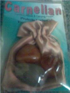THREE CARNELIAN STONES/CRYSTALS/GEMS PROTECTION,ANGER,FEAR, CHARMS