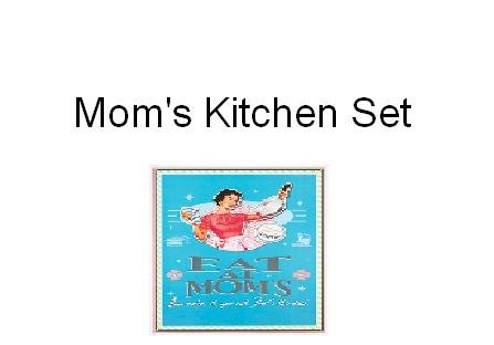 Mom's Kitchen 4-piece Set
