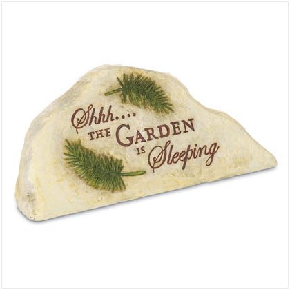 Sleeping Garden Stone Key Hider