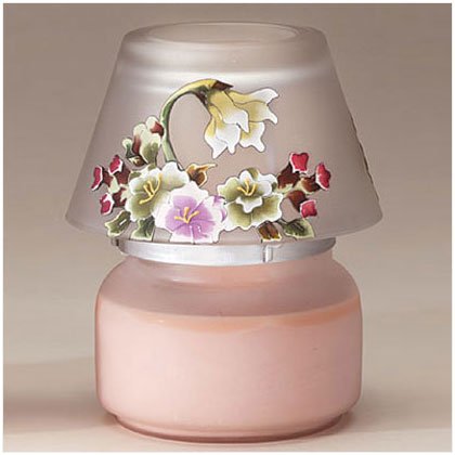 Victorian Flowers Candle Jar