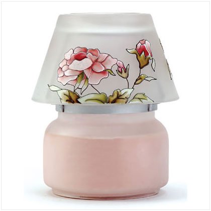 Victorian Rose Candle Jar