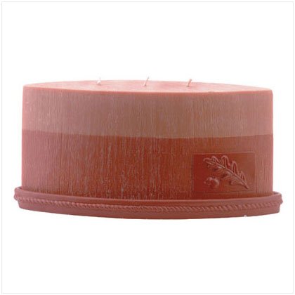 Scented Oval Designer Candle- Orange and Vanilla