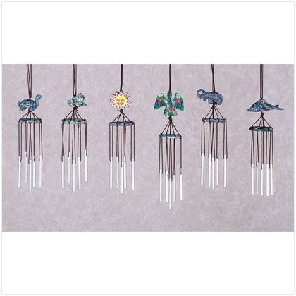 Fimo 3-D Animal Windchimes