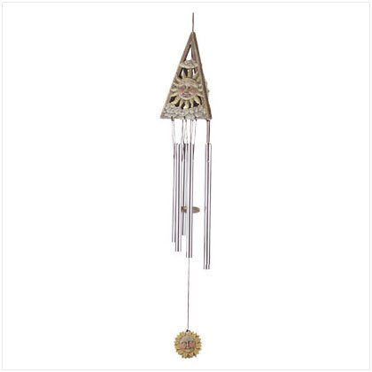 Pyramid Sun Wind Chime