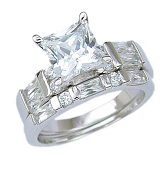 Wedding Engagement Ring Sets
