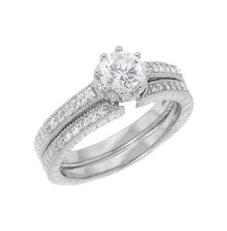 Wedding Engagement Ring Sets