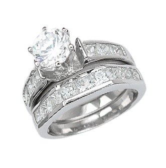 Wedding Engagement Ring Sets