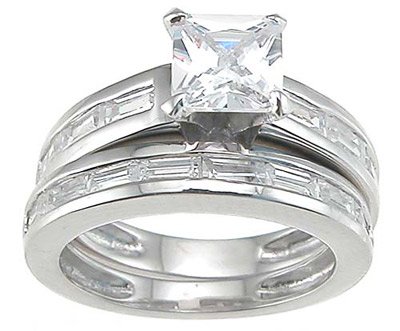 2 PC Wedding Engagement Sets
