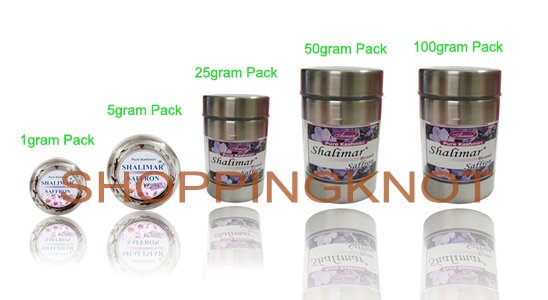 Saffron Threads Whole -50g /1.76oz. -ISO Grade A Kashmiri Saffron -Ships Free Worldwide