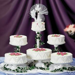 5 Tier single Use Wedding Cake Stand
